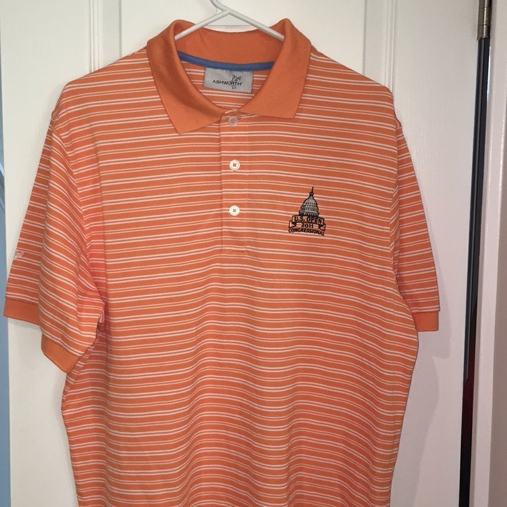 Ashworth 2011 US Open Congressional golf shirt M